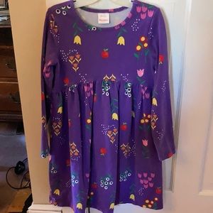 Hanna Andersson purple 6-7 dress